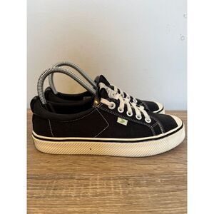 Cariuma‎ OCA Low Womens Shoes Black Knit Casual Sneakers Size 6.5